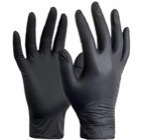 Black Nitrile Gloves - Box of 50
