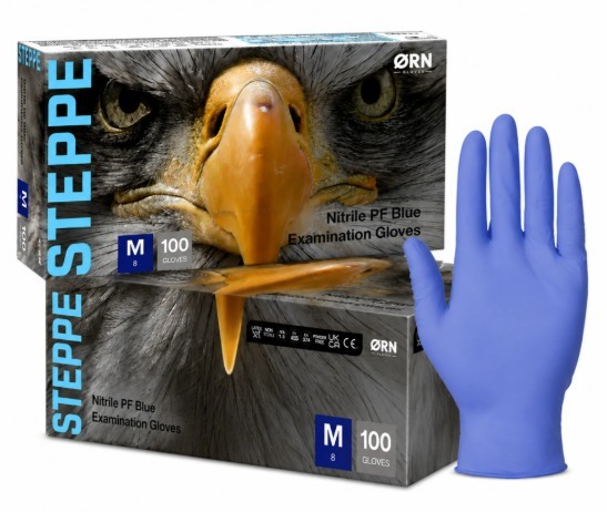 Blue Nitrile Gloves - Box of 50