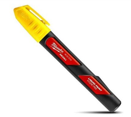 Milwaukee Yellow Paint Marker